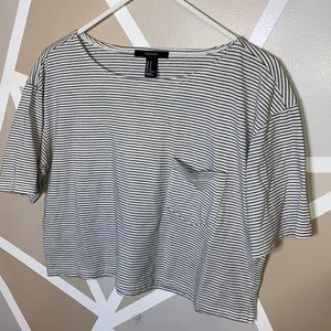 Striped Crop Top Forever 21